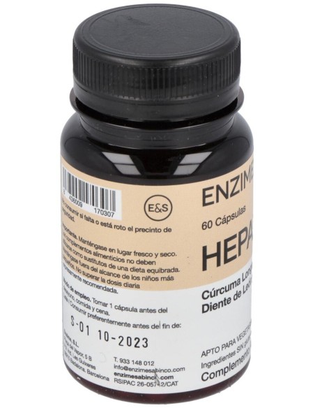 Hepazime 60Cap. de Enzime - Sabinco