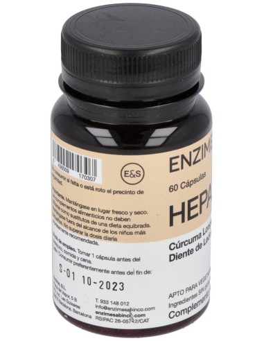 Hepazime 60Cap. de Enzime - Sabinco
