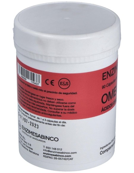 Omega 369 90Cap. de Enzime - Sabinco