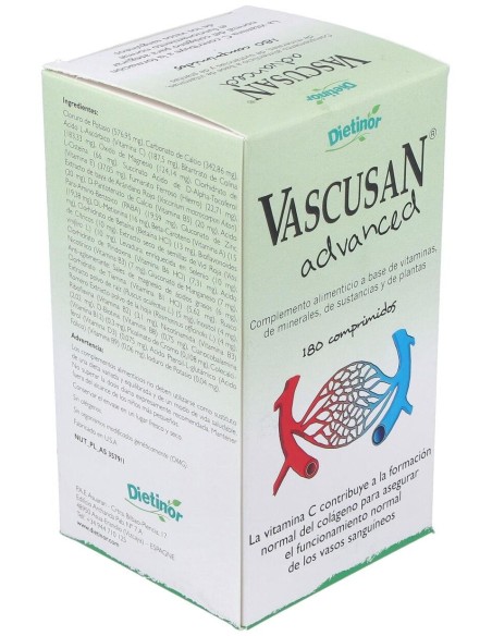 Vascusan Advanced 180 Tabletas de Naturemost