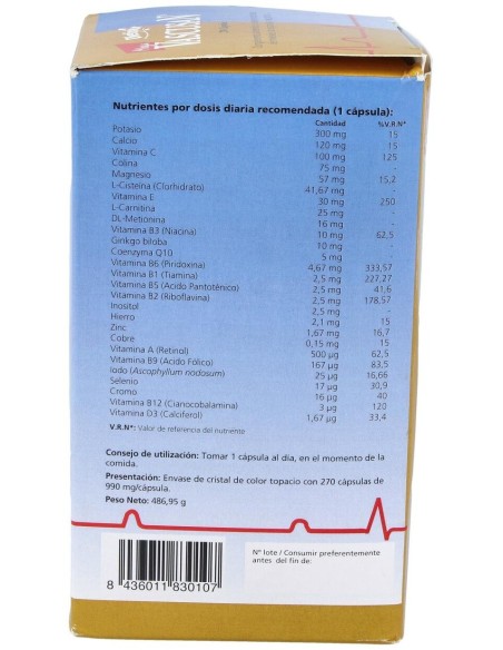 Mega Vascusan 270Capsulas de Dietinor (Vascusan)