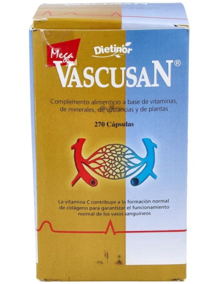 Mega Vascusan 270Capsulas de Dietinor (Vascusan)