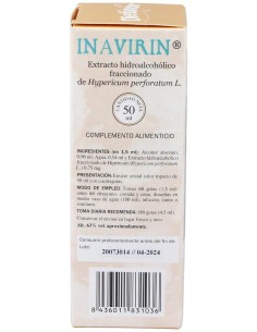 Inavirin Extracto Hidroalcohólico 50 Ml de Naturemost 2