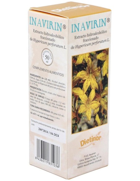 Inavirin Extracto Hidroalcohólico 50 Ml de Naturemost