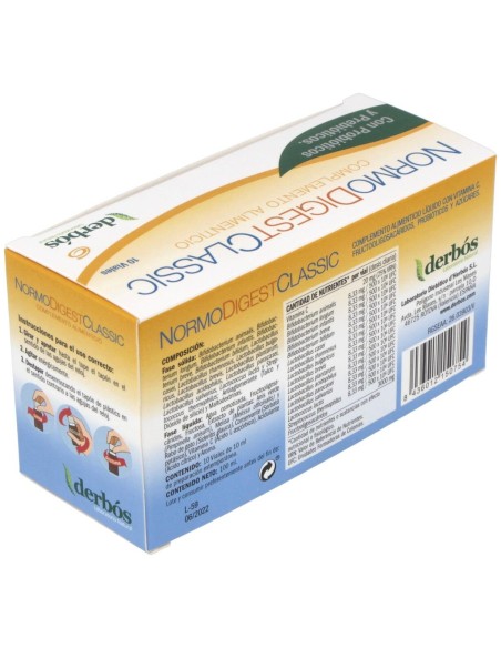 Normodigest Classic 10Viales de Derbos