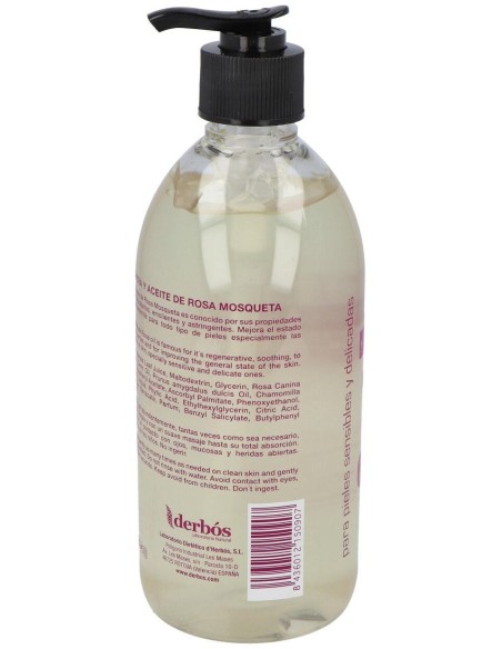 Gel Aloe Vera Y Rosa Mosqueta 500Ml. de Derbos