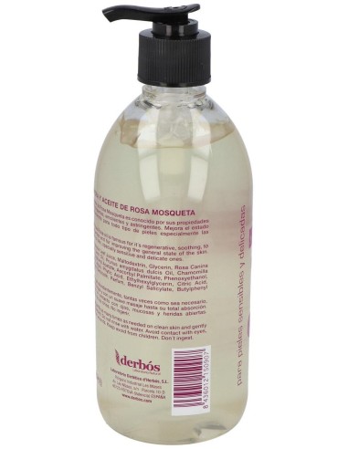 Gel Aloe Vera Y Rosa Mosqueta 500Ml. de Derbos