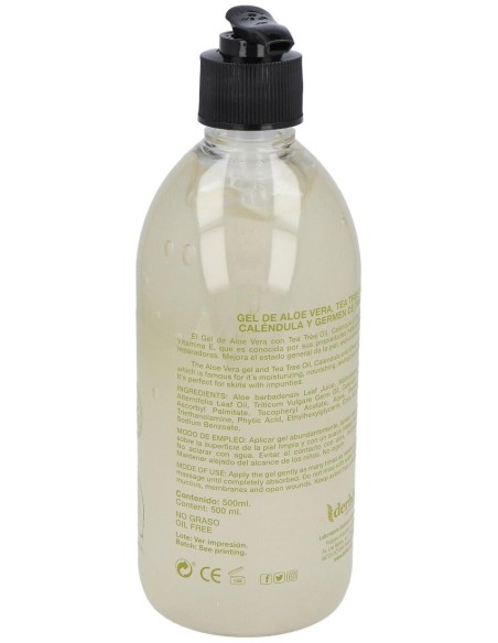 Gel Aloe Vera Y Arbol Del Te 500Ml. de Derbos