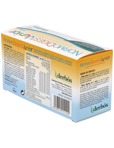 Normodigest Junior 10Viales de Derbos