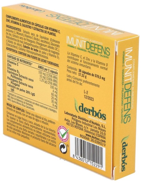 Imunit Defens 30Cap. de Derbos
