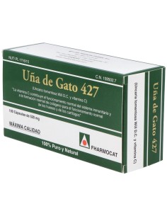 Uña De Gato 427 100 capsulas de Fharmocat 2