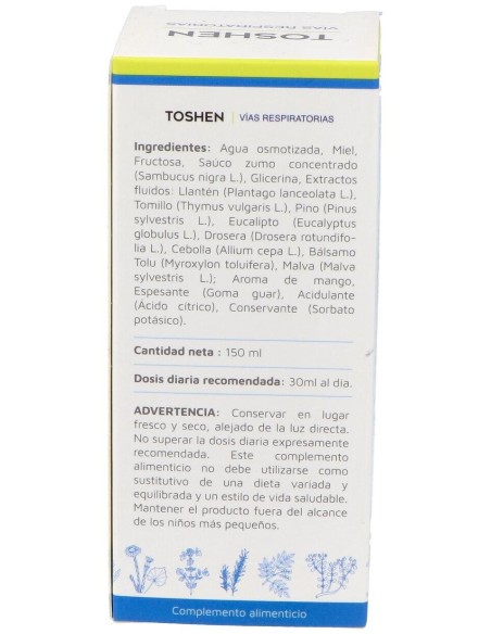 Toshen 150Ml. de Mahen