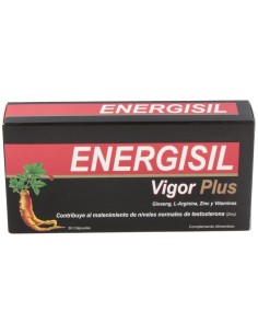 Energisil Vigor Plus (Ginseng+Arginina) 30Cap. de Energisil 2