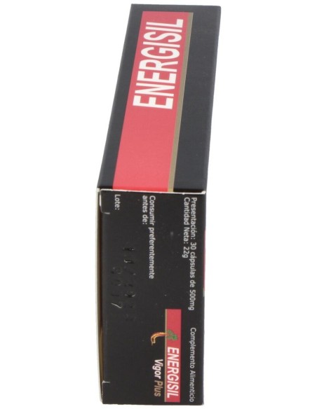 Energisil Vigor Plus (Ginseng+Arginina) 30Cap. de Energisil