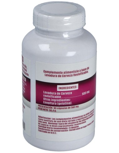 Levadura De Cerveza Revificable 90Cap. de El Valle