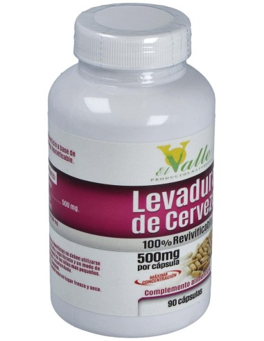 Levadura De Cerveza Revificable 90Cap. de El Valle
