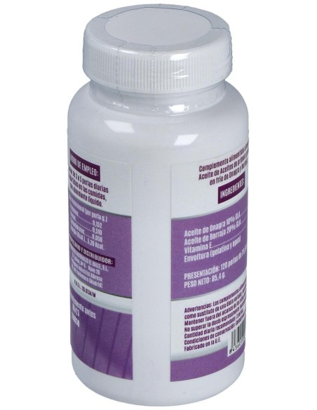 Aceite De Onagra-Borraja-Vit.E 120Perlas de El Valle