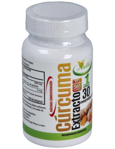 Curcuma Extracto 30Comp. de El Valle