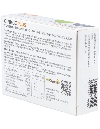 Ginkgoplus 30Comp. de Herbofarm