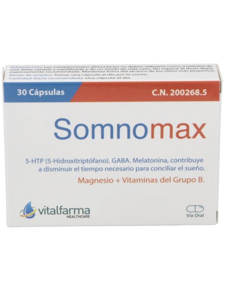 Somnomax 30Cap. de Vitalfarma