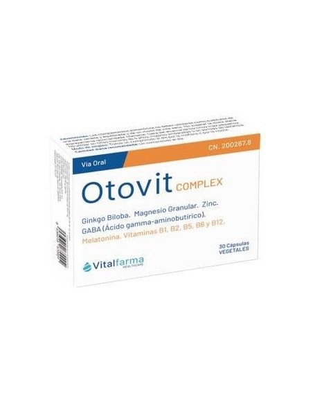 Otovit Complex 30Cap. de Vitalfarma