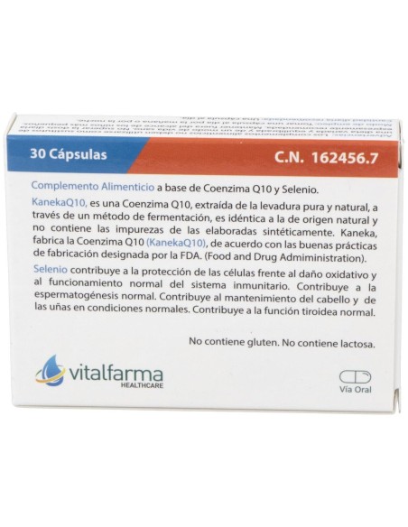 Coenzima Q10 Complex 100Mg. 30Vcap. de Vitalfarma