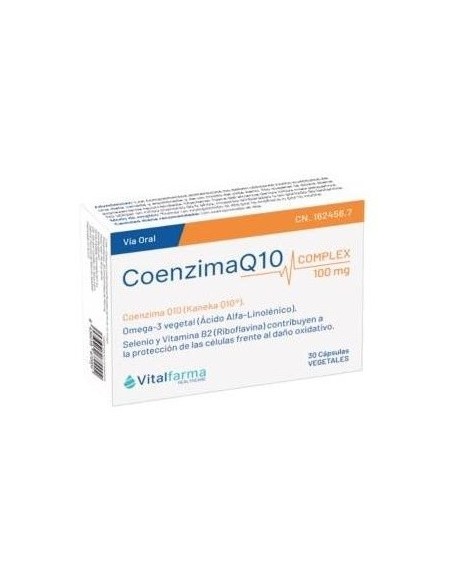 Coenzima Q10 Complex 100Mg. 30Vcap. de Vitalfarma
