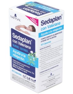 Sedaplán Con Valeriana  (Descanso Y Sueño) 40 Cáps. de Natysal 2