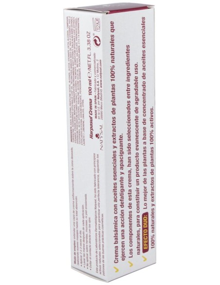 Crema Balsamica Harpasul (Harpagofito Forte) 75Ml de Natysal