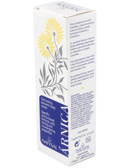Crema De Árnica  75 ml. de Natysal