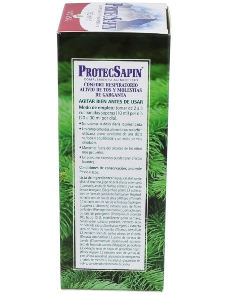 Protecsapin Jarabe (Regalo Comprimidos De Propolis Y C) 250 ml. de Natysal