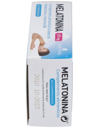 Melatonina 60Comp. de Natysal