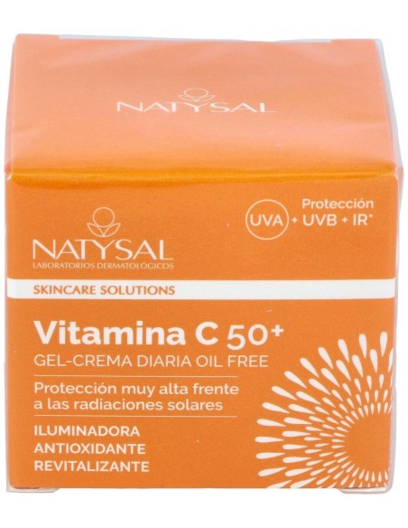 Crema Vitamina C  Fps50 + Tarro 50 ml. de Natysal