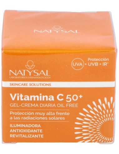 Vitamina C Fps50+ Crema Tarro 50Ml. de Natysal