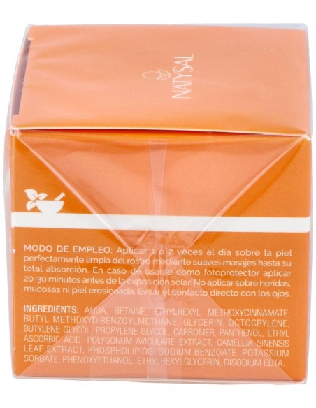 Vitamina C Fps50+ Crema Tarro 50Ml. de Natysal
