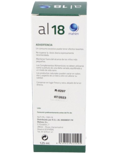 Al-18 Gotas 125Ml. de Mahen