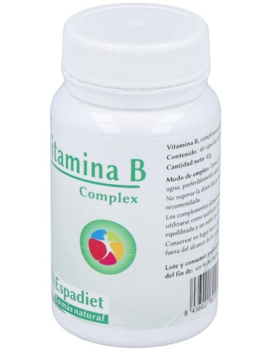 Vitamina B+ Complex 60 Per. de Espadiet