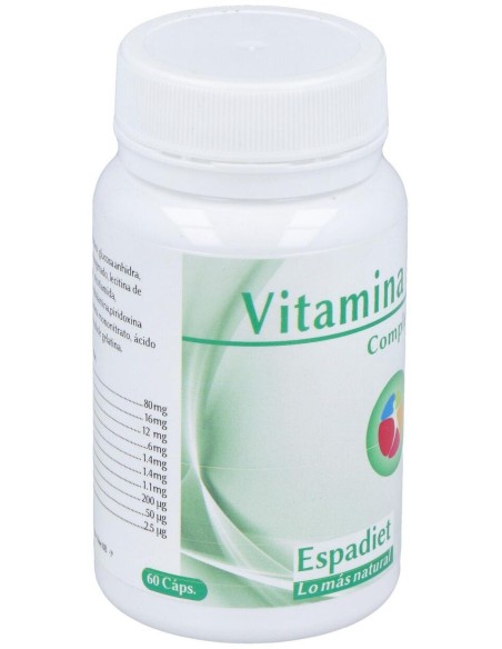 Vitamina B+ Complex 60 Per. de Espadiet