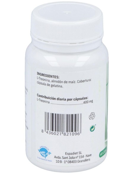 Treonina 60 Cáp. de Espadiet