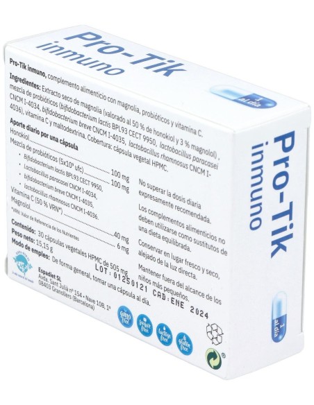 Pro-Tik Inmuno 30Cap. de Espadiet