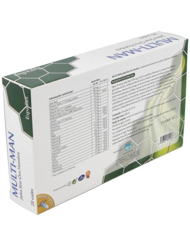 Jalea Star Oro Multi Man 20Viales de Espadiet