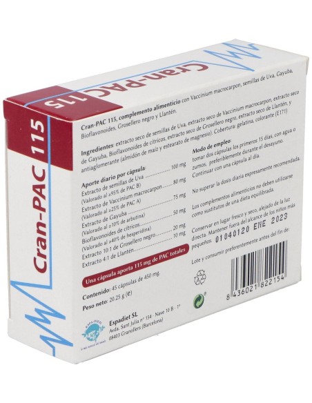 Cran-Pac 115 45Cap. de Espadiet