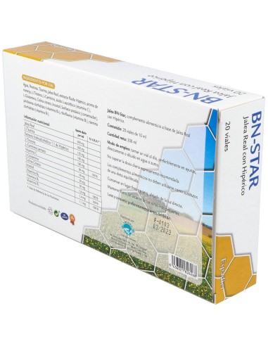 Jalea Real+Hiperico Bn-Star 20Amp. de Espadiet