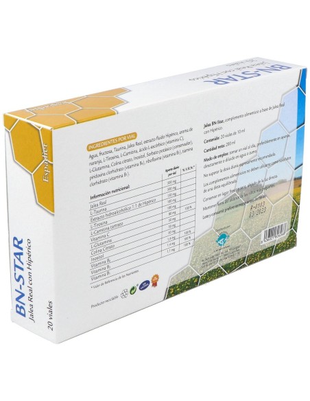 Jalea Bn-Star 20 Vial. de Espadiet