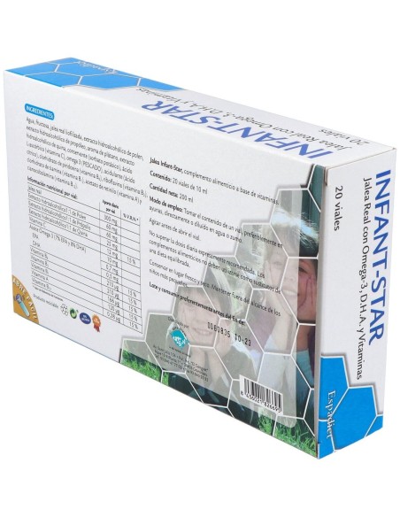 Jalea Infan + Omega 3 20 Vial. de Espadiet