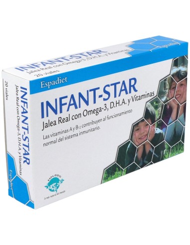 Jalea Infan + Omega 3 20 Vial. de Espadiet