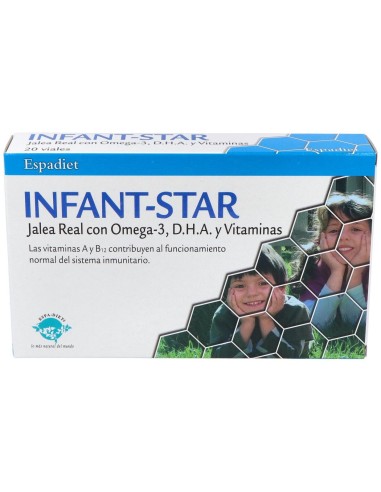 Jalea Infant Star Omega 20Viales de Espadiet