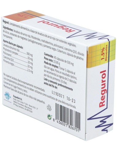 Regurol 45Cap. de Espadiet