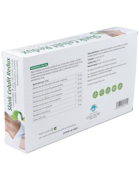 Slank Celulit Redux 20 Viales de Reddir