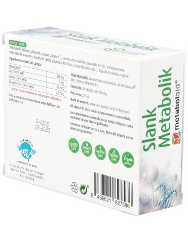 Slank Metabolik 30Cap. de Espadiet